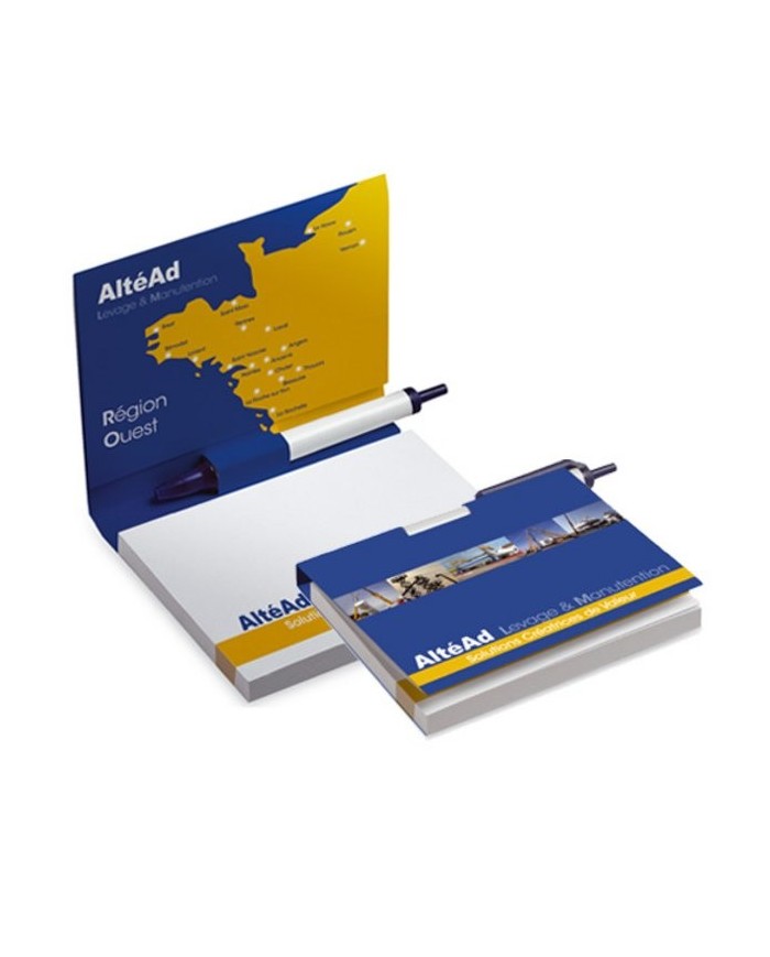 Sticky note con copertina e penna – art. PM021A