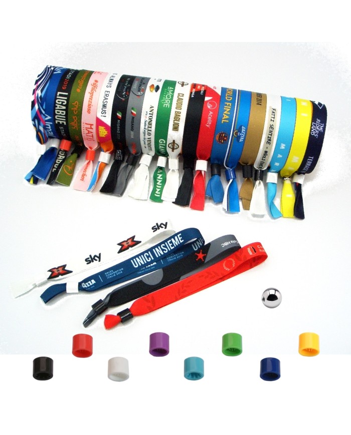 Braccialetto di identificazione in raso – art. WB021