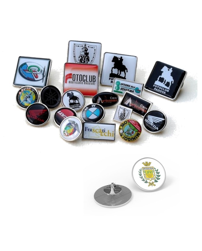 Spille in latta personalizzate – art. IN008