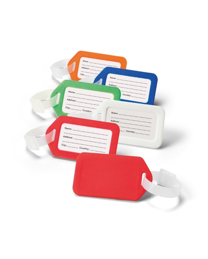 Etichetta bagaglio in plastica – art. VN012