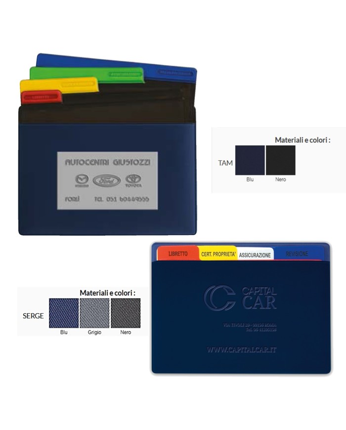 Porta libretti auto – CA001