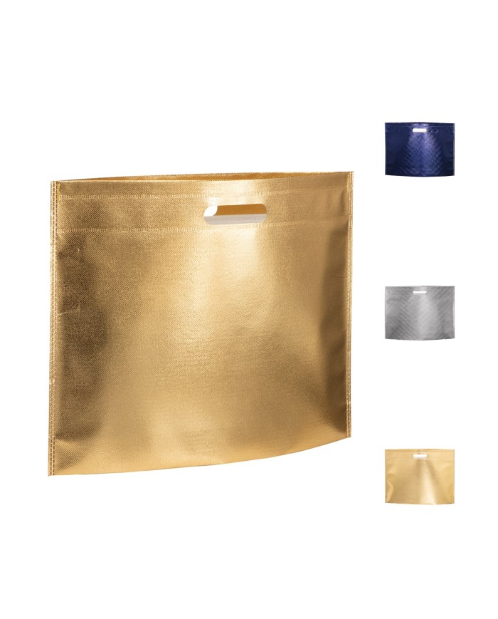 Shopping bag metallizzata – art. QR007