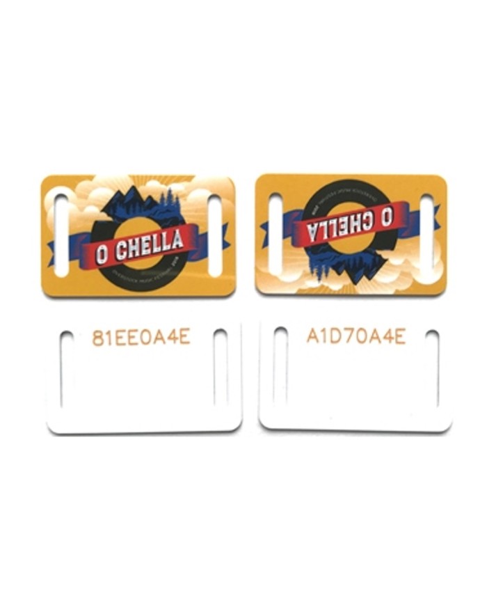 Rfid per braccialetti identificativi in vinile