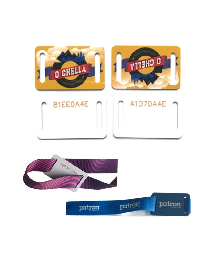 Rfid per braccialetti identificativi in tessuto