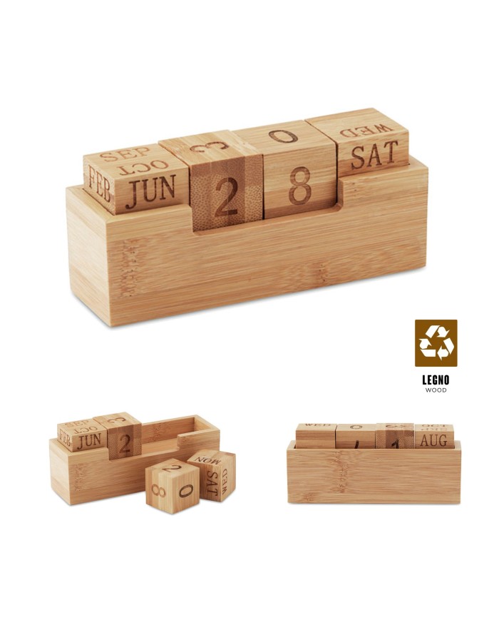 Calendario perpetuo in legno – art. VT546