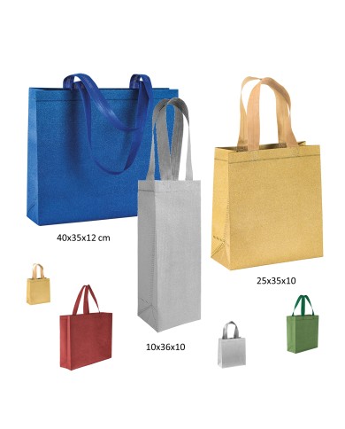 Shopping bag in TNT glitter – art. QR008