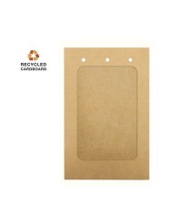 Portabadge in cartoncino riciclato ECO - art. KR1116