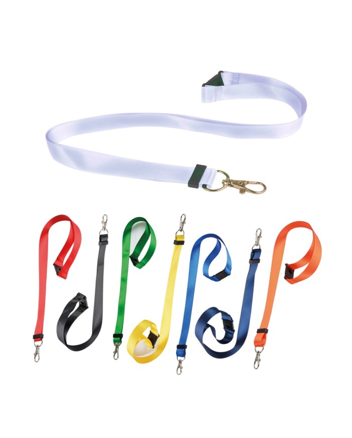 Lanyard in doppio raso - art. 5431R