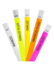 BRACCIALETTI IN TYVEK - GAMMA COLORI A