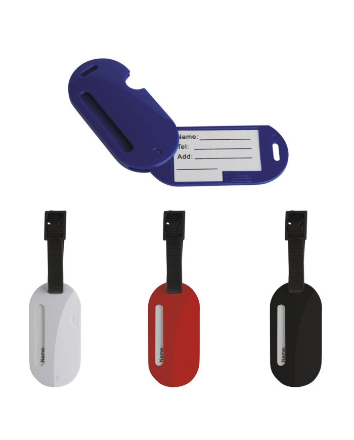 Etichetta bagaglio in plastica – art. VN009