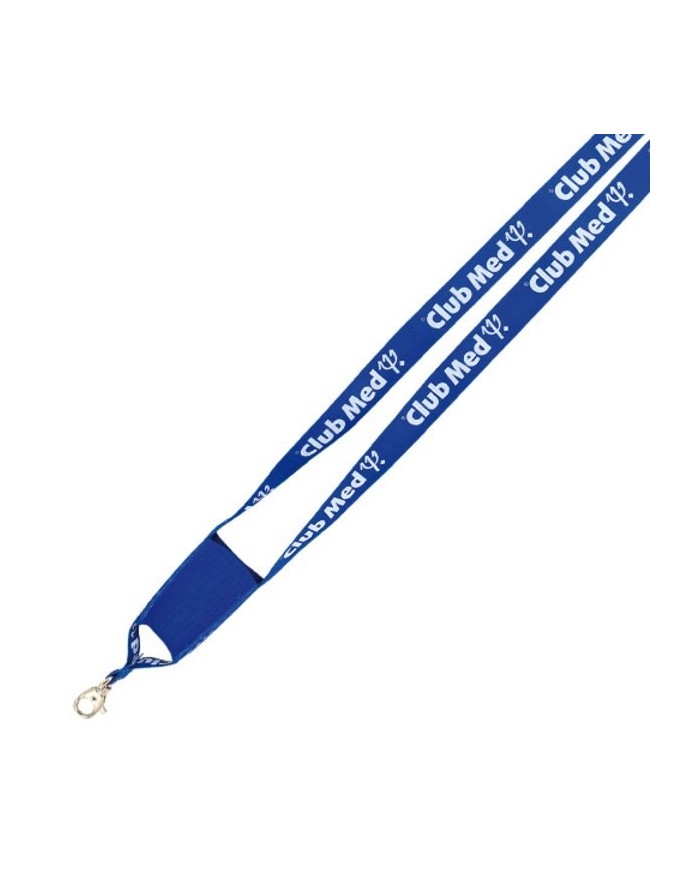 Lanyard in nastro doppio raso – art. 3020