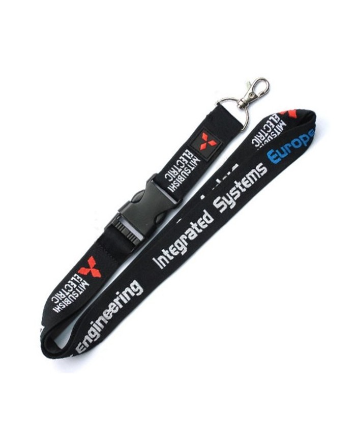 Lanyard in poliestere Jacquard – art. WL027