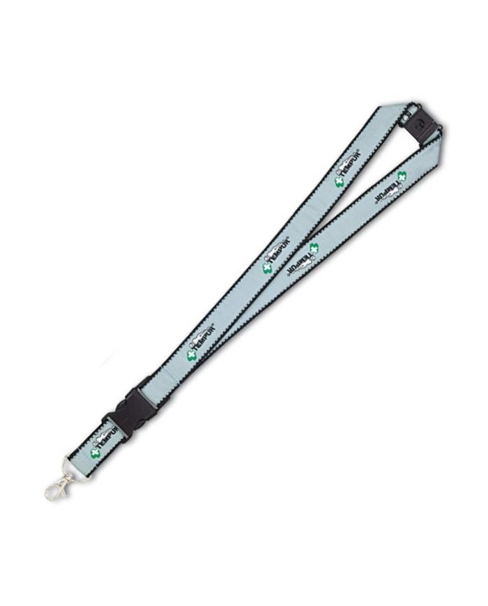 Lanyard con fascia doppio raso – art. 05207