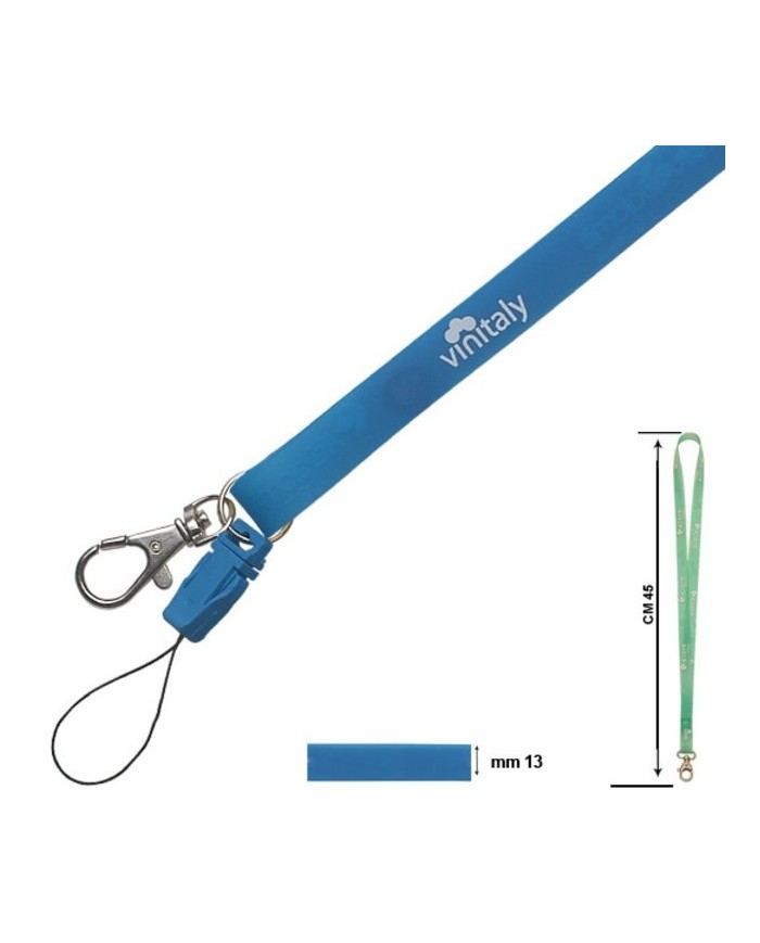 Lanyard in silicone – art. 508FP