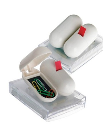 Memo dispenser con porta stickers e fermagli – art. A2199