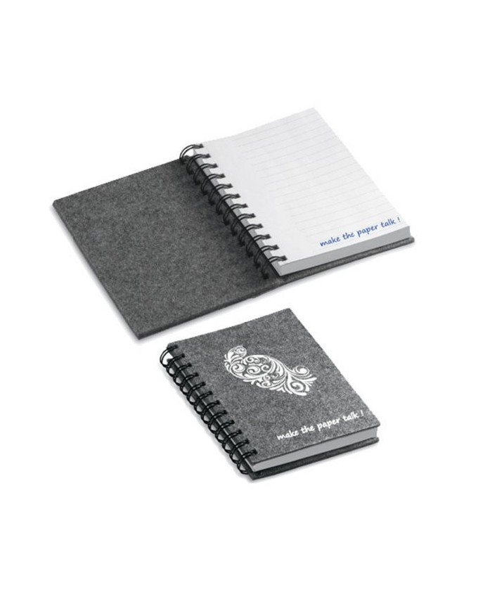 Blocco notes con copertina in feltro – art. PM755_A5